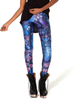 divatos mintás leggings