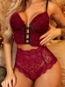 fűzős korszázs fehérnemű szett