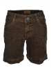 női kordbársony short